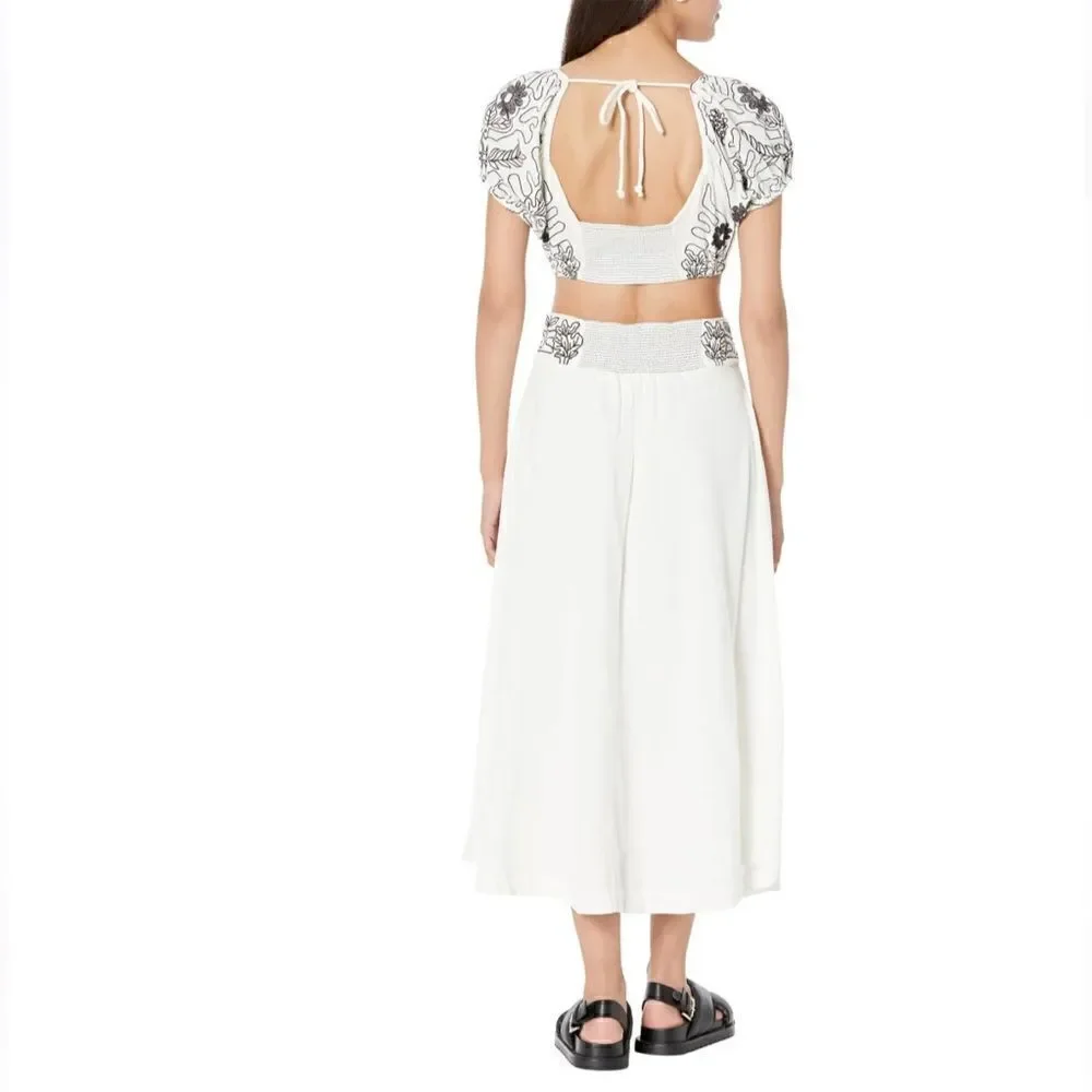 Free People Lotus Set Dress Size M